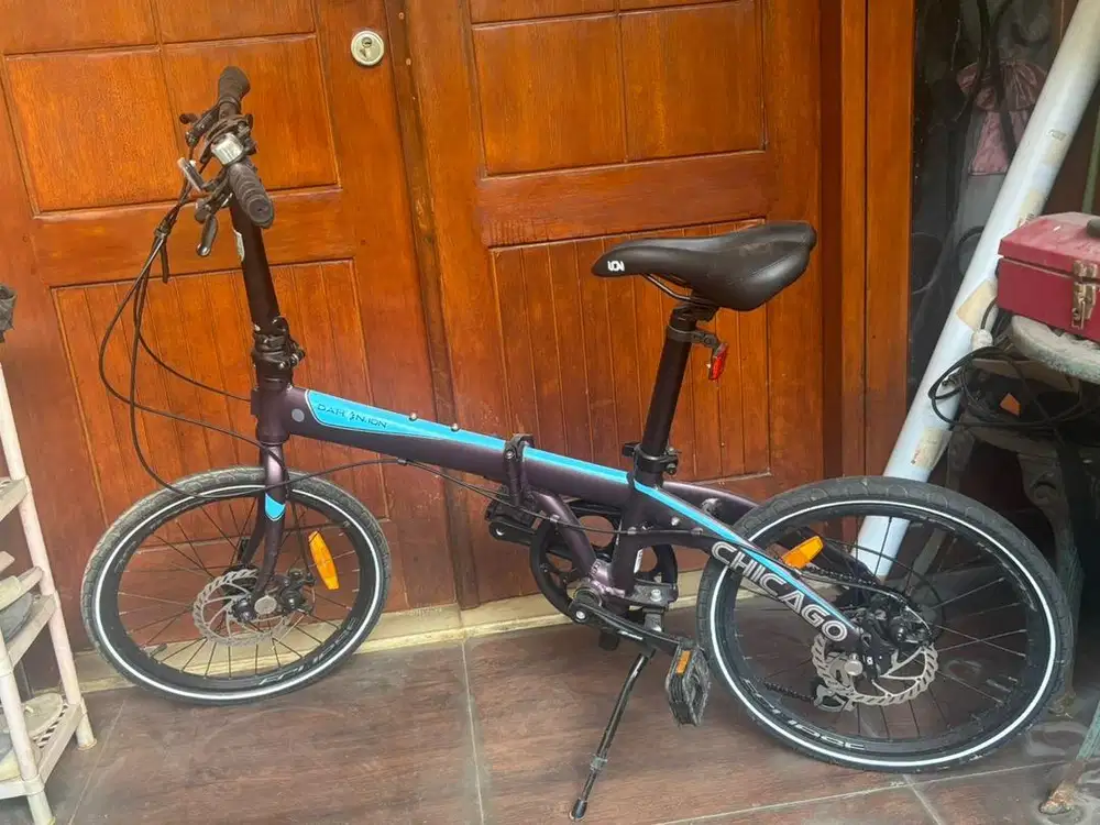 Dijual sepeda lipat Dahonion Chicago kondisi bagus dan siap digunakan