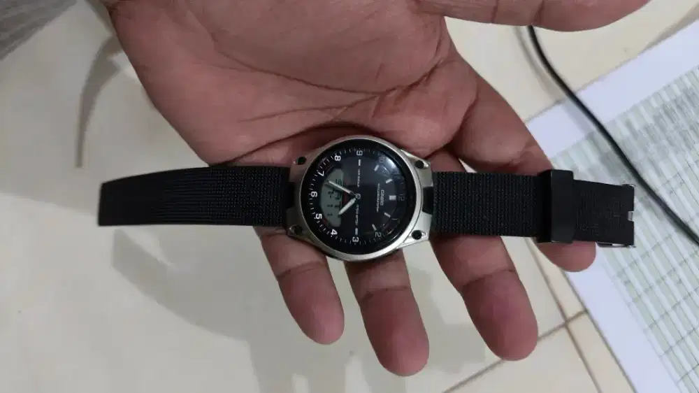 Jual jam tangan casio 2747 aw-80. Second