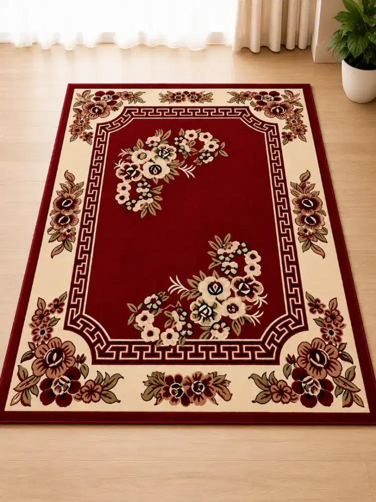 Karpet Almaya Bordeaux