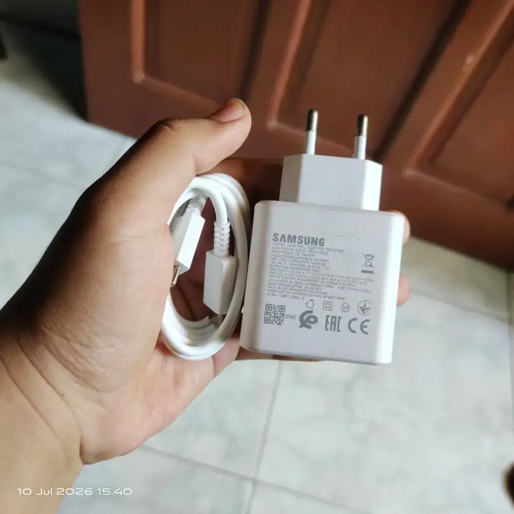 CHARGER ORI BAWAAN EX SAMSUNG S24 ULTRA 45W SEIN