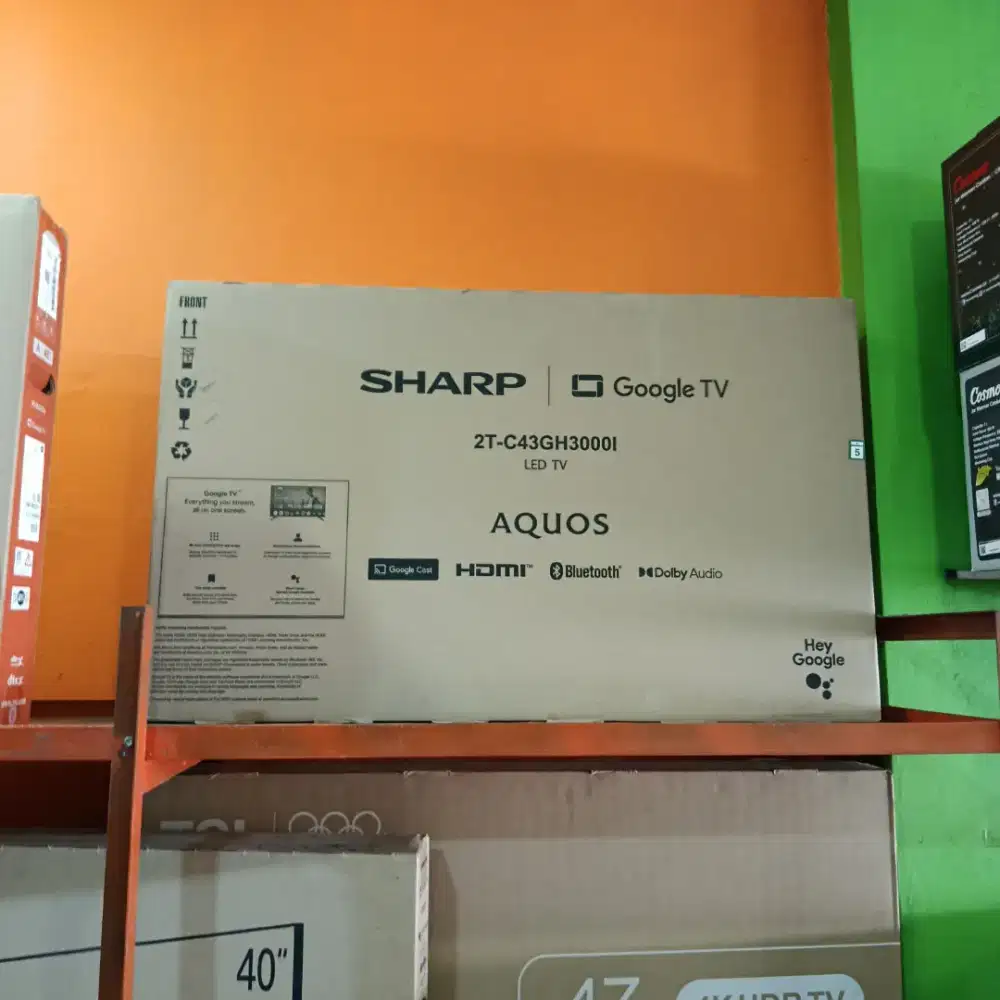 SHARP GOOGLE TV 43 INCH PROMO TERBATAS BISA KREDIT TANPA DP