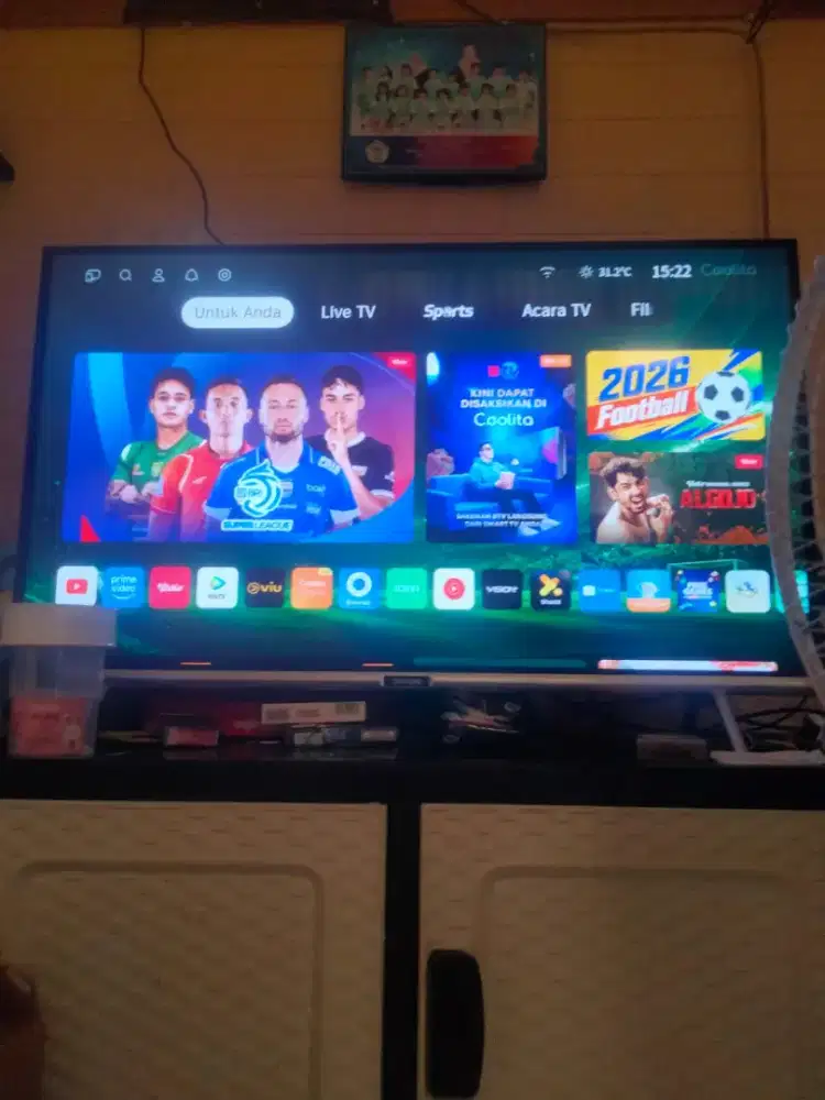 Televisi merk cooocaa 32 in