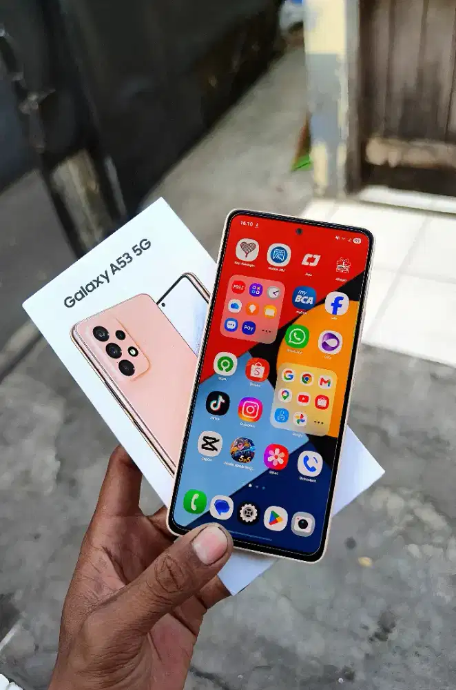 Samsung A53 apik fulset 5G siap pakai