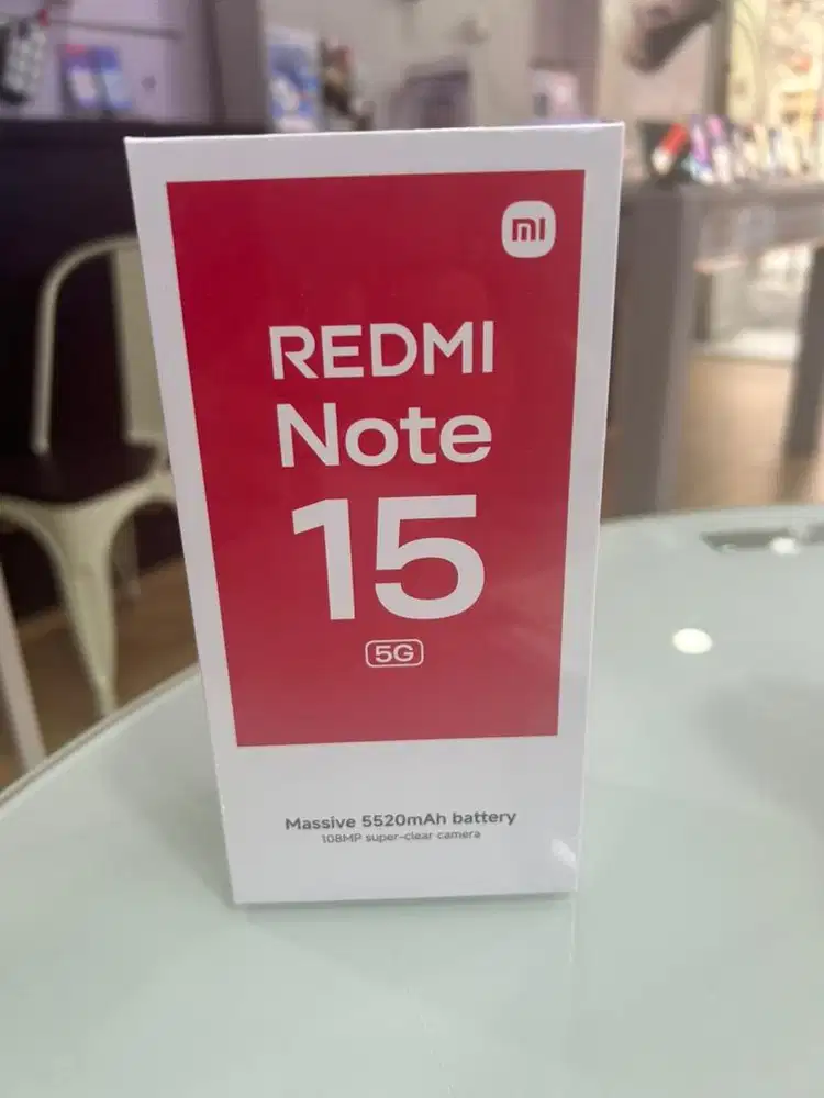 msi Redmi note 15 5g Ram 8/256gb baru garansi resmi nasional 15 bulan