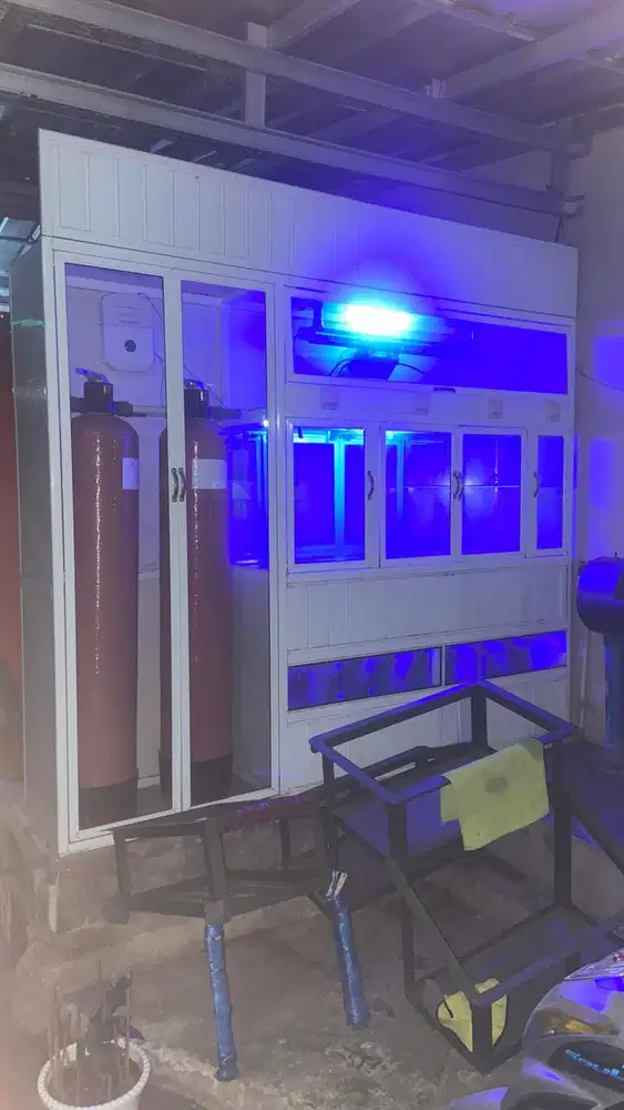 Dijual Paket Mesin Depot Air Minum Isi Ulang Mineral/RO (Siap Pakai!)
