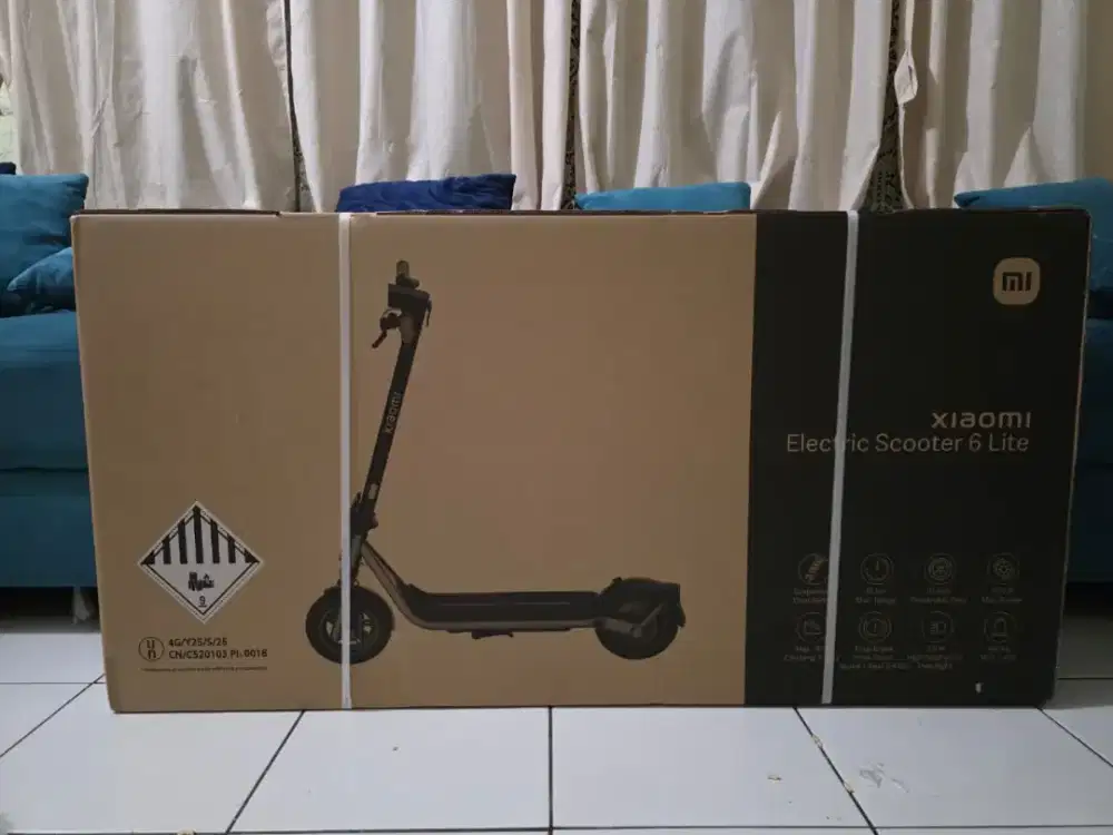 Xiaomi electric scooter 6 lite baruu!