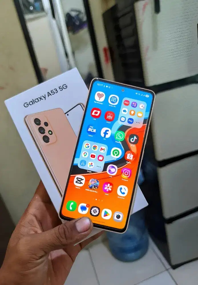 Samsung A53 apik fulset 5G siap pakai