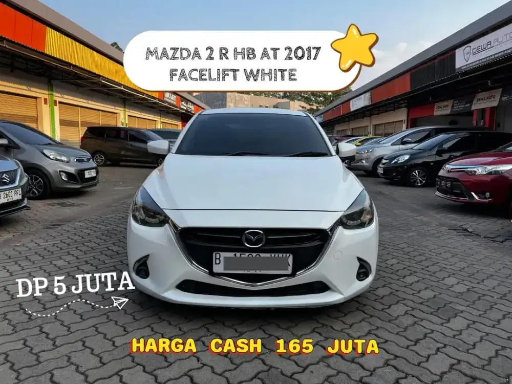 DP PROMO 5JT MAZDA 2 R HB AT 2017 FACELIFT WHITE EDITION RARE !!