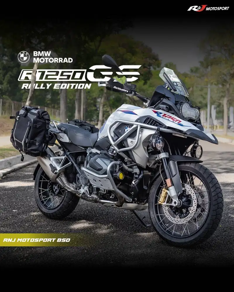 BMW GS R1250 K50 R1200 Nik 2020 KM 9.000an Knalpot Akrapovic