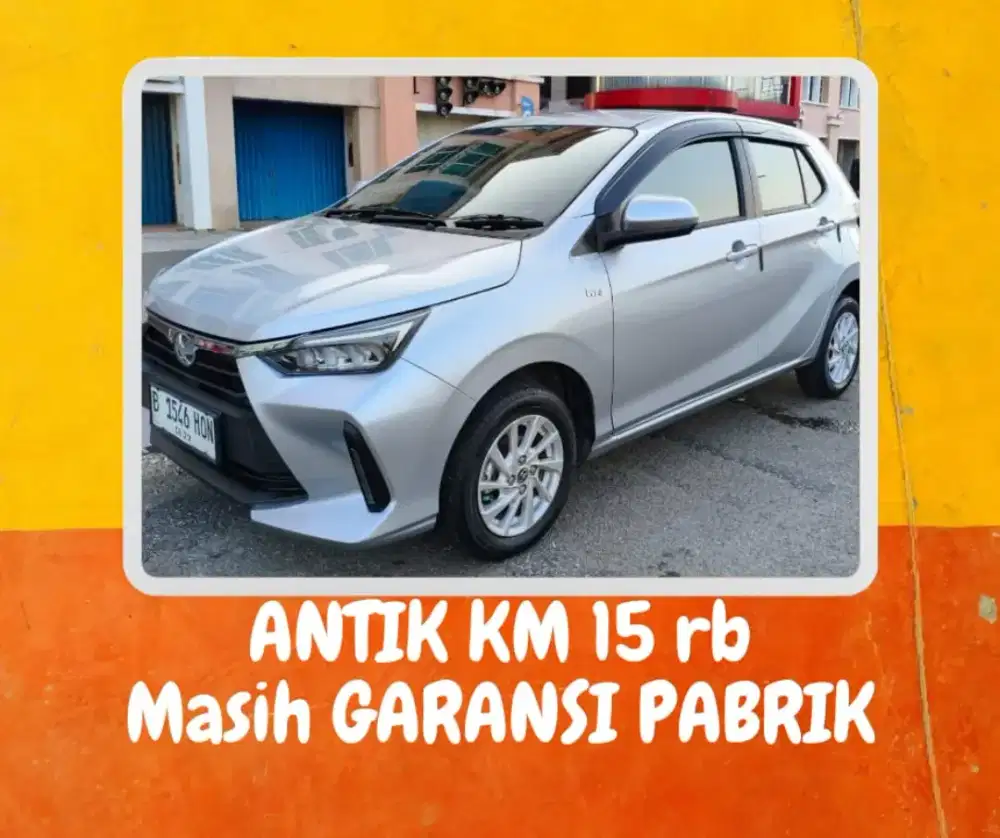 AGYA G CVT AT 2024 TDP25jt Toyota Agya 1.2 G Matic 2024