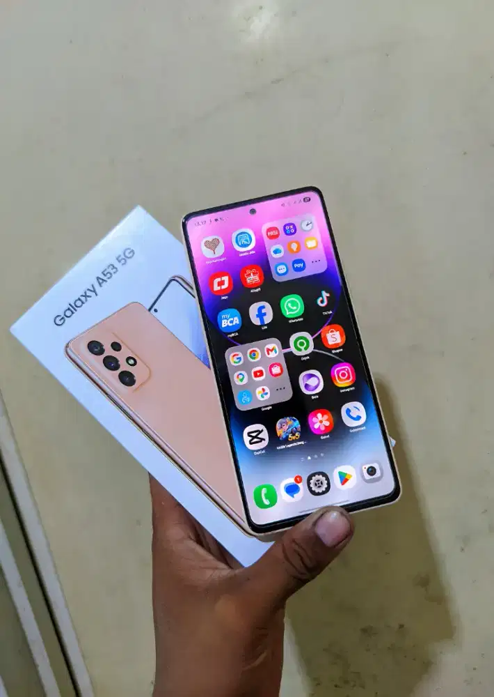 Samsung A53 apik fulset 5G siap pakai
