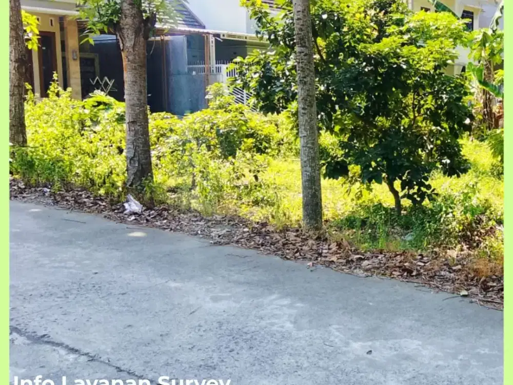 Tanah Kost Jogja 500 Meter Kampus UII Kaliurang Yogyakarta