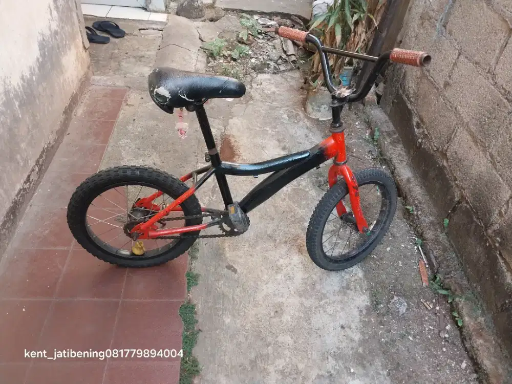 Sepeda bmx rem ude terpedo