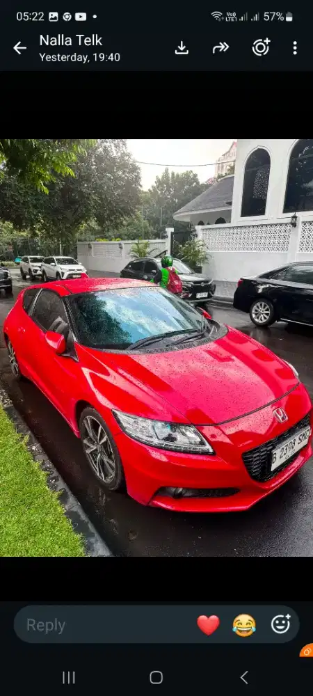 Honda CRZ 2013  Tangan I