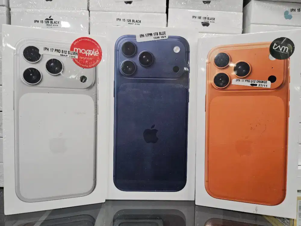 IPHONE 17 PRO 256GB GARANSI RESMI INDONESIA