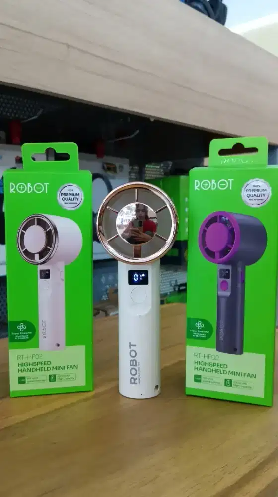 KIPAS PORTABEL ROBOT