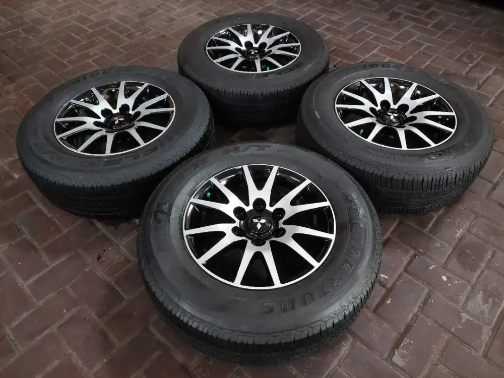 Velg Ban Bridgestone Ori Pajero R17 Masuk Exceed Dakar Strada Triton