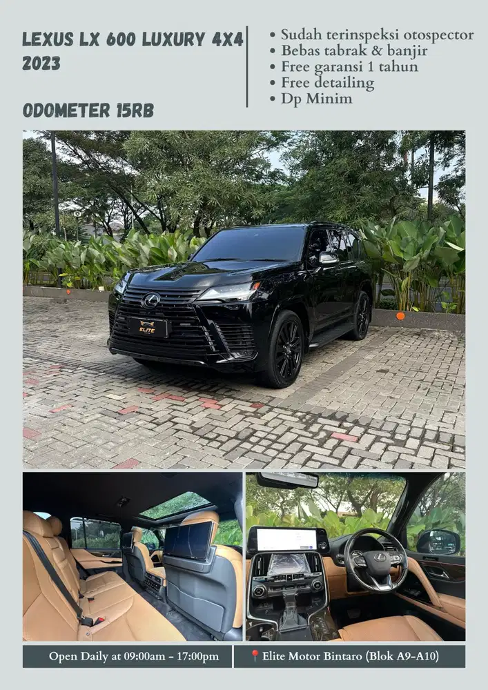Lexus LX 600 Luxury 4x4 2023