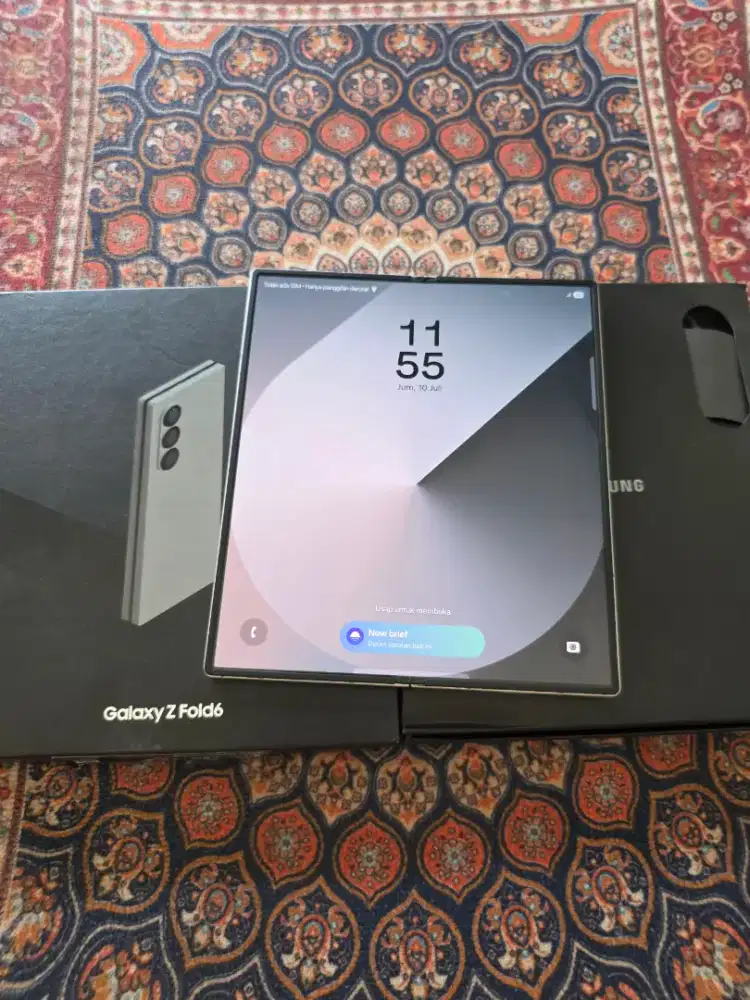 Samsung Z Fold 6 12/256gb SEIN Lengkap Normal