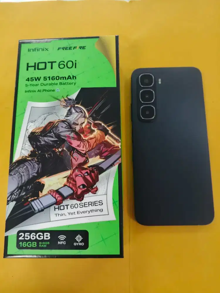 Infinix Hot 60i 8/256gb Second Bisa TT