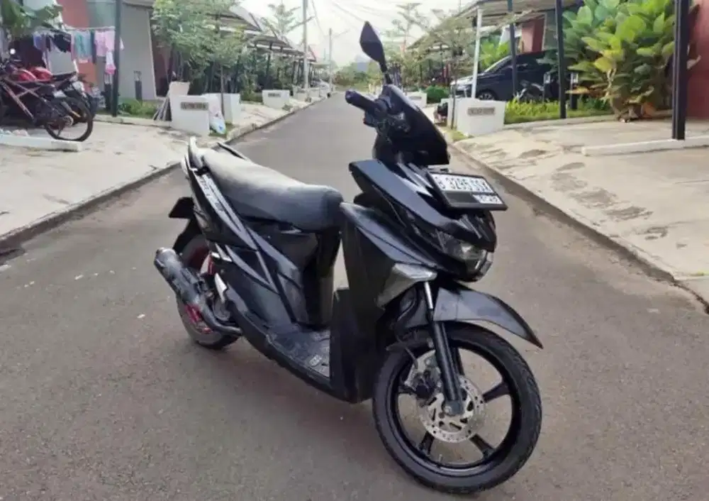 Soul gt 125 hitam tinggal pakai