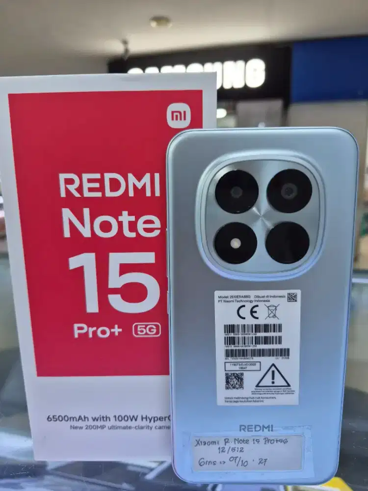 Redmi Note 15 pro plus 12/512gb pakai 3 hari