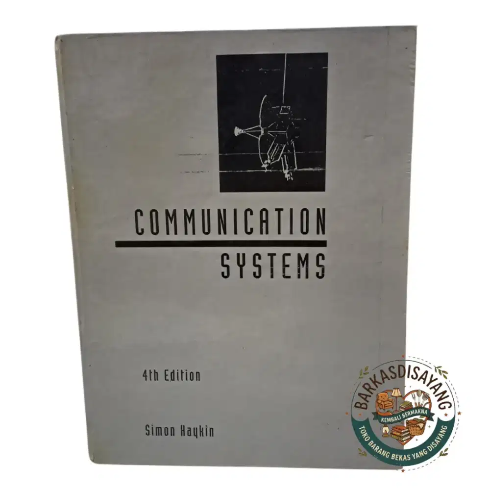 BUKU COPYAN MATKUL COMMUNICATION SYSTEMS BY SIMON HAYKIN 4TH EDITION