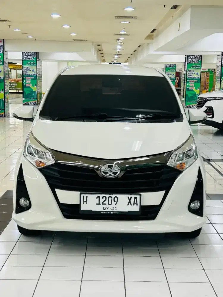 Toyota Calya G 1.2 Facelift 2021 Putih Matic / AT ISTIMEWA BOSS !!