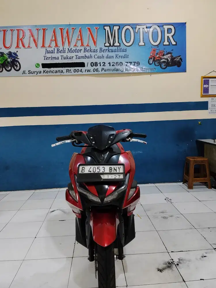 YAMAHA AEROX OLD 2017 SIAP PAKAI