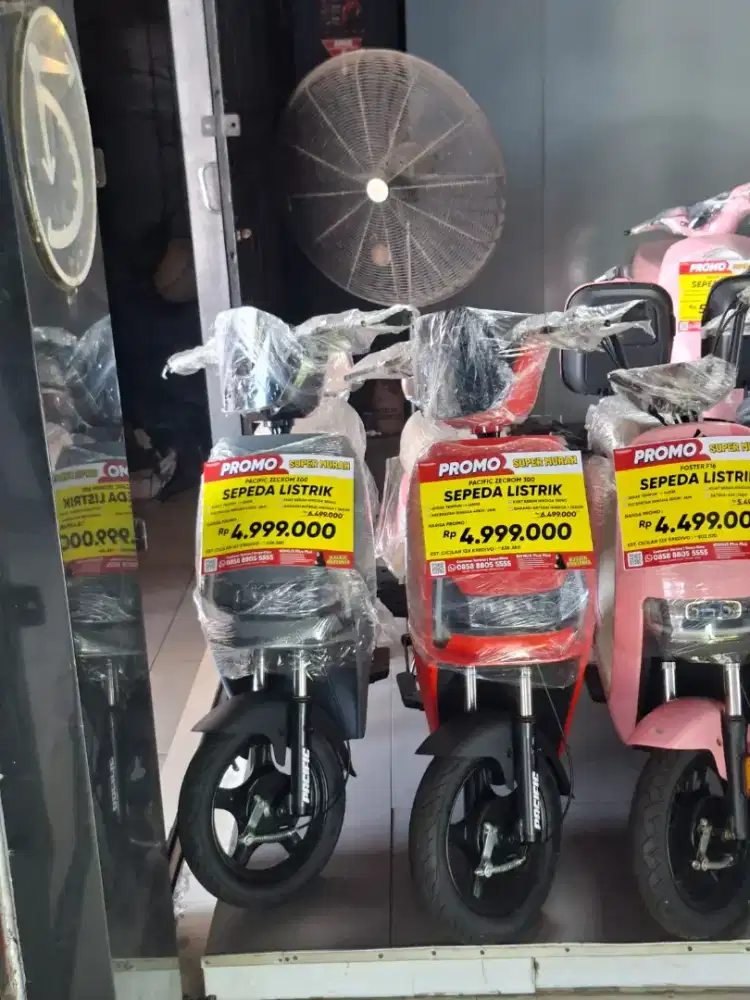 Sepeda listrik pacific zecrom 300 irit bmm