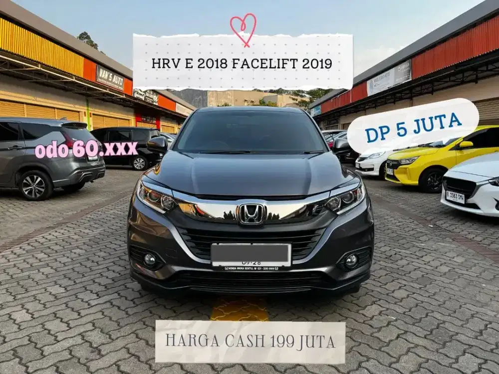DP PROMO 5JT HRV E 2018 FACELIFT 2019 GRILL CIVIC TURBO LOW KM 60RB !!