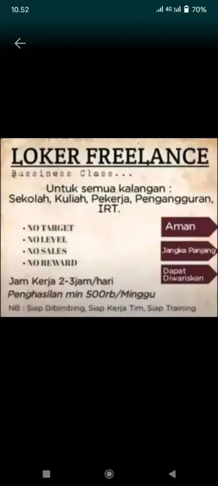 Freelance affiliate