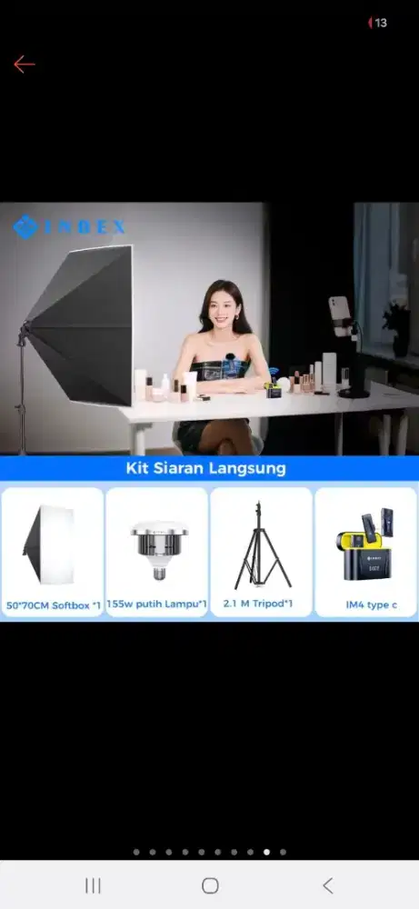 Lampu buat ngelive