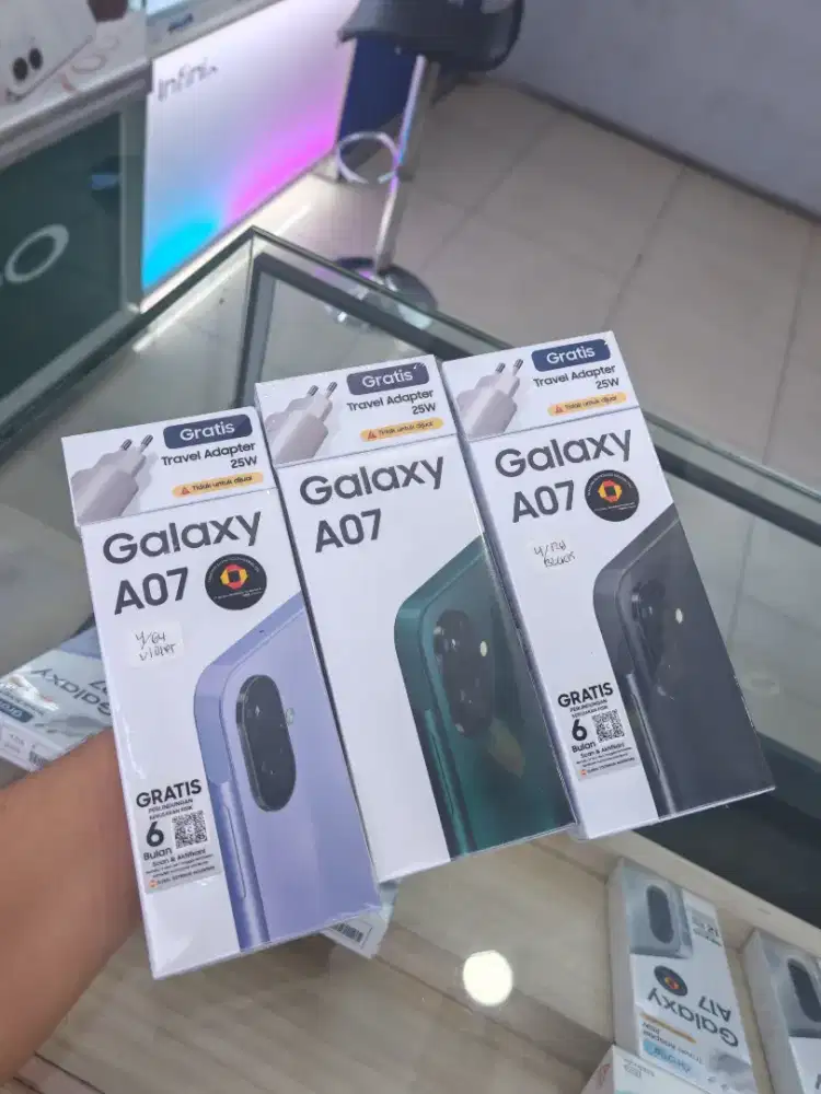 Promo Murah Samsung A07 Series Terbaru Garansi Resmi New Segel Box
