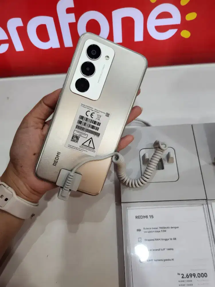 Redmi 15 cicilan pakai ktp aja