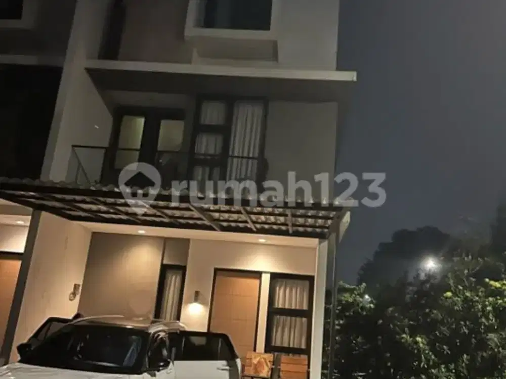 Rumah Modern 3 Lantai di Cluster Provence Suite Bsd