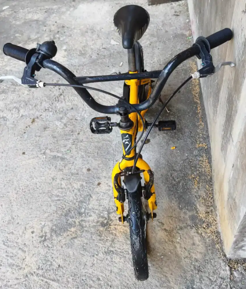 Dijual cepat sepeda polygon kuning ukuran 16