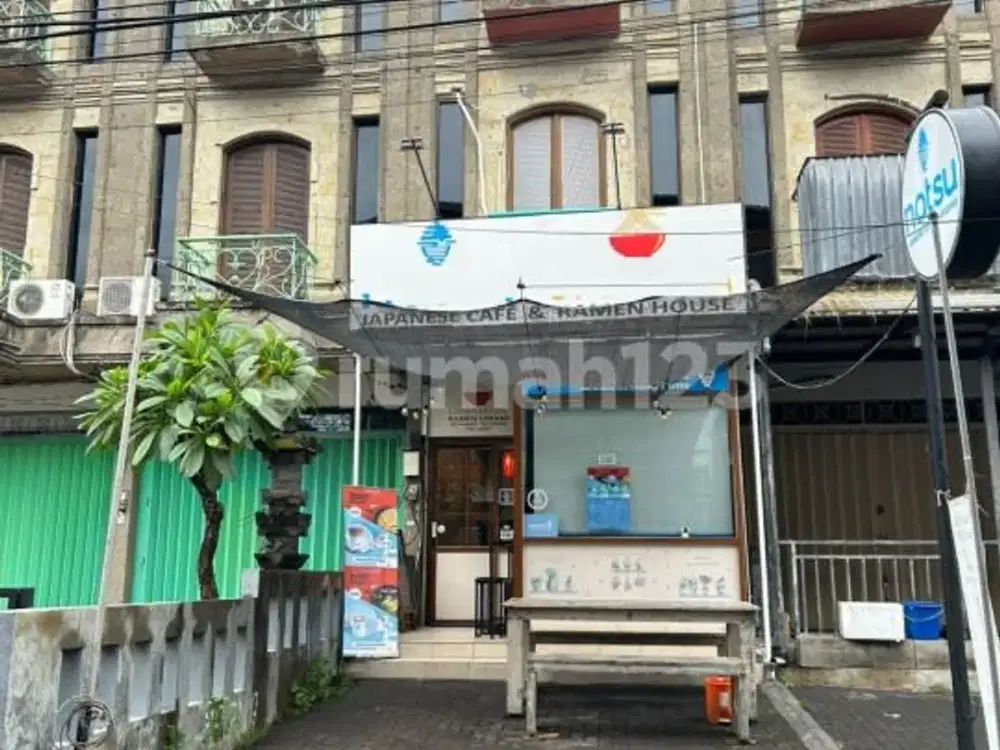 Dijual Ruko 3 Lantai di Pusat Kota Denpasar Lokasi Super Strategis
