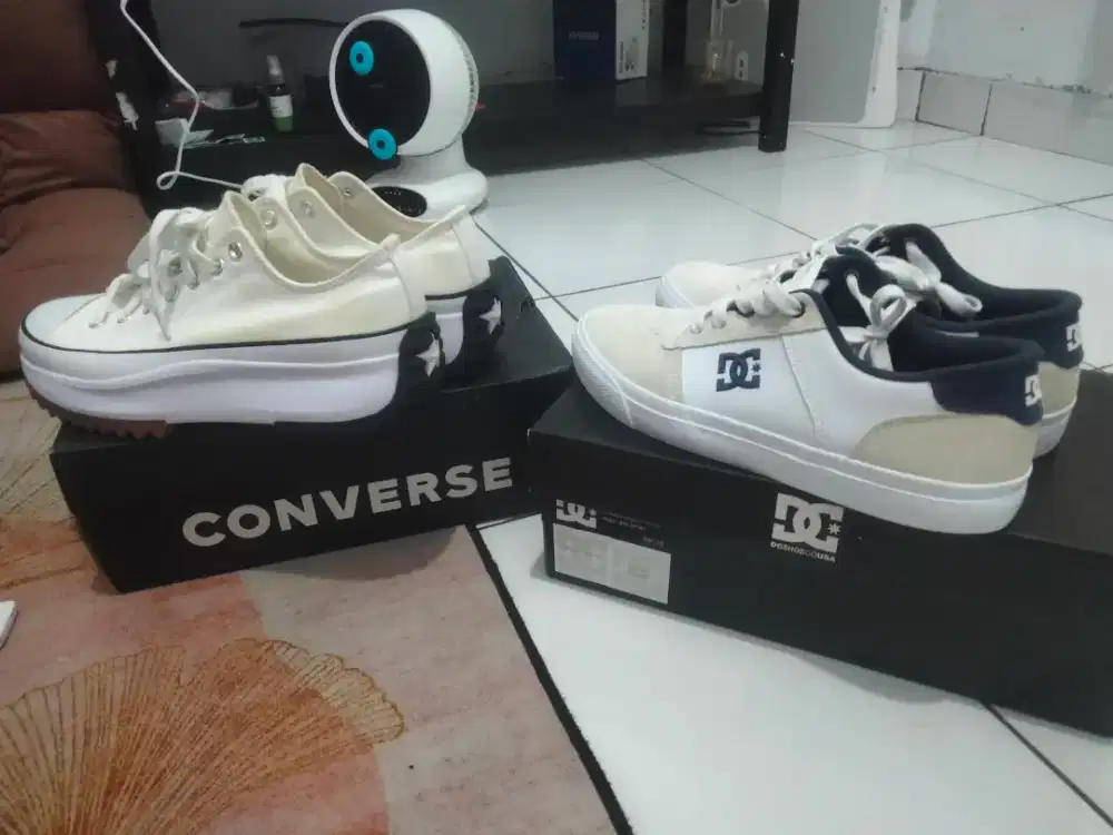 Sepatu sneaker Converse dn DC size 42