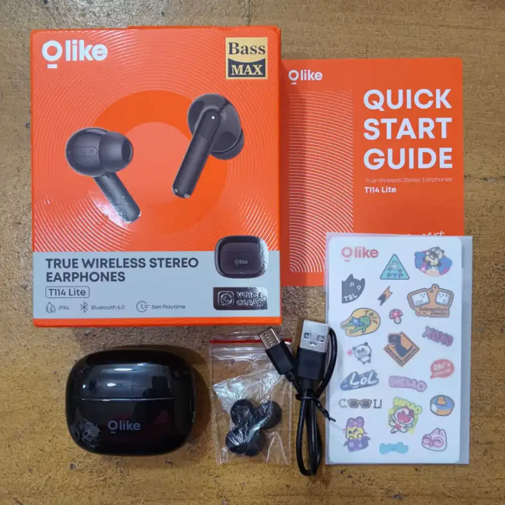 TWS Olike T114 Lite Bluetooth True Wireless Earbuds Earphone