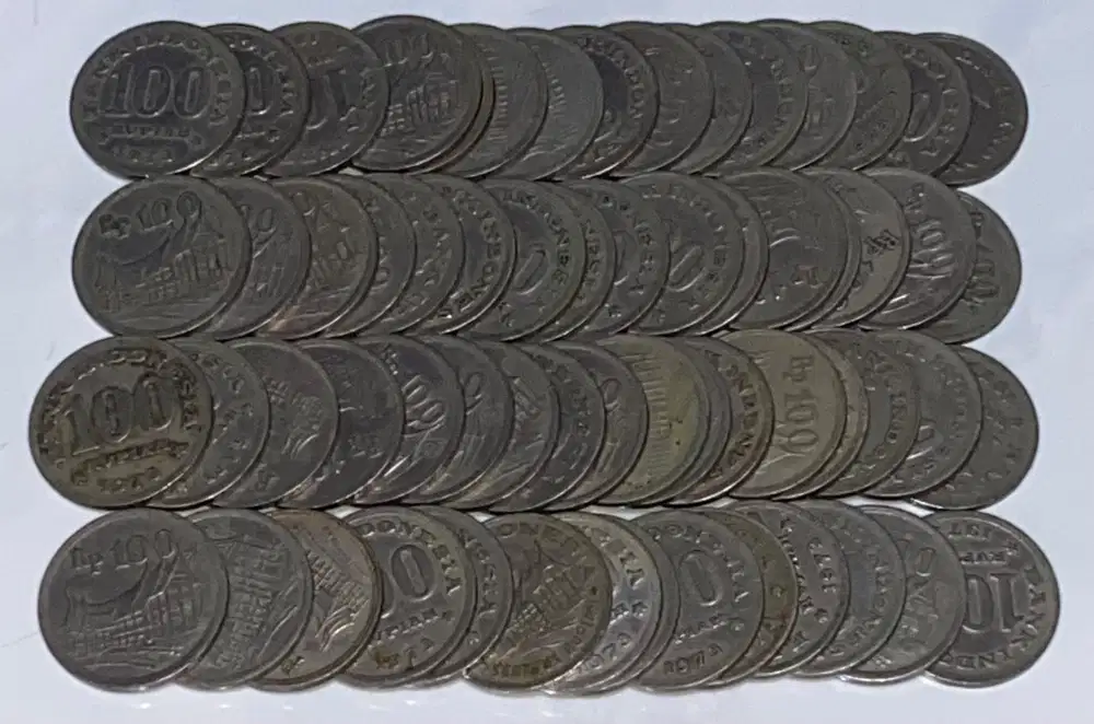 RARE ITEM! Koin Kuno Rp100 Rumah Gadang Tebe 1973 – Koleksi Langka & N
