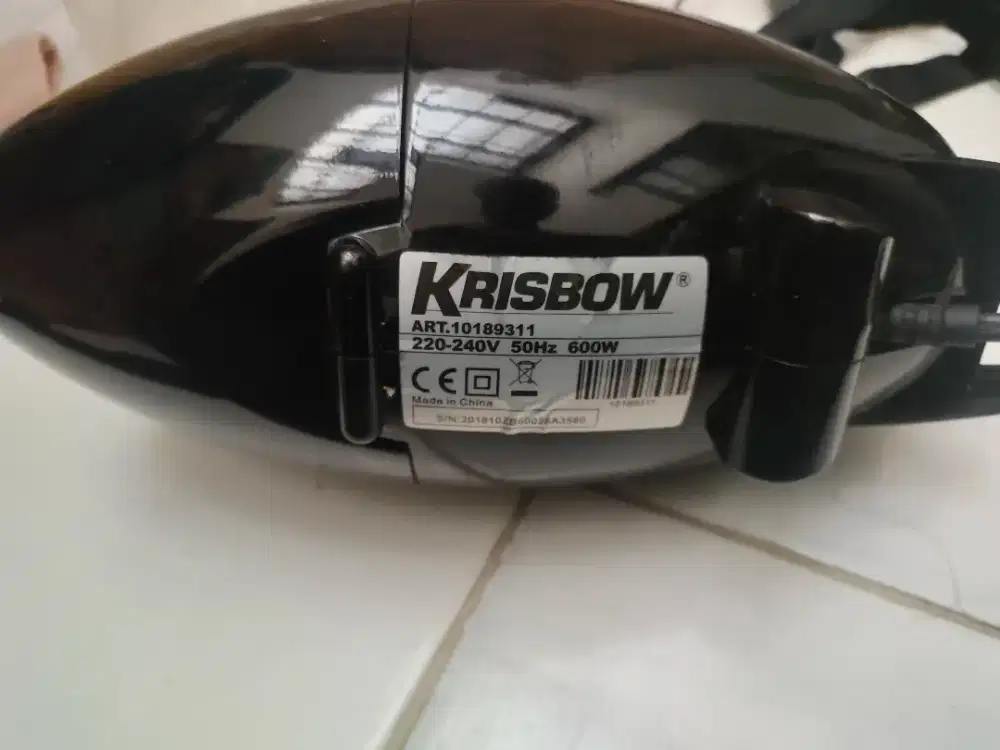 Vacuum cleaner seken, Krisbow, kondisi bagus dan hidup, dijual segera