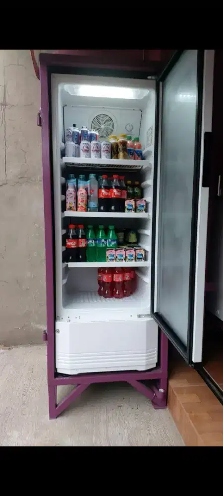 JUAL BORONGAN ETALASE,SHOWCASE,KULKAS ES BATU