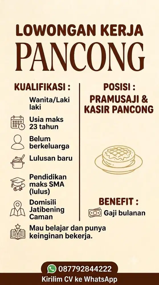 Pramusaji dan kasir