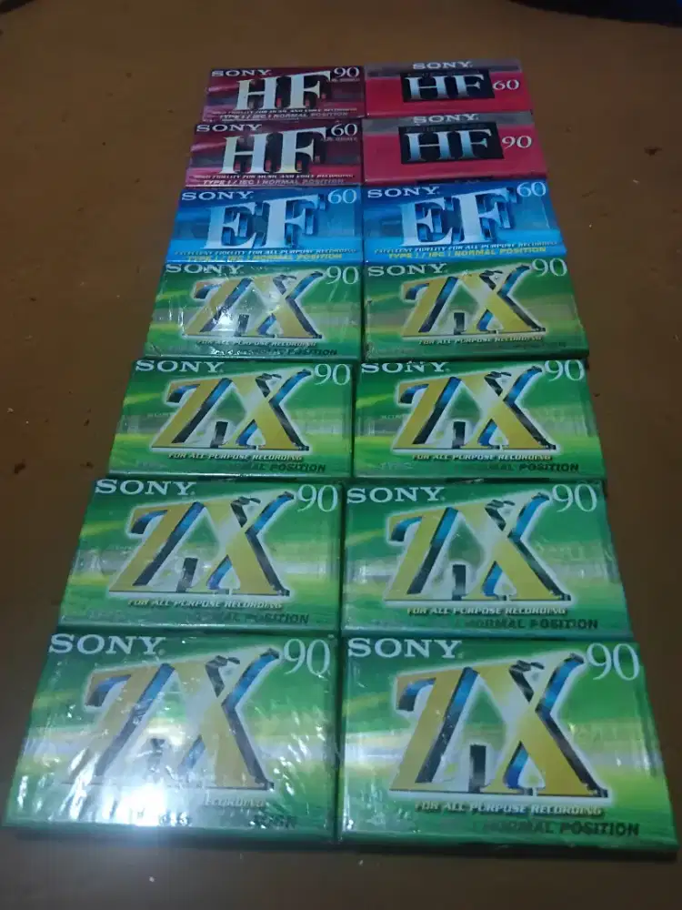 Kaset kosong rekaman c60 dan c90