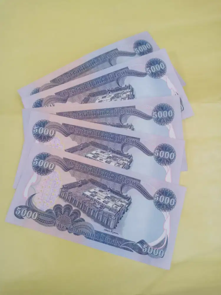 DINAR IRAK PECAHAN 5000 DINAR