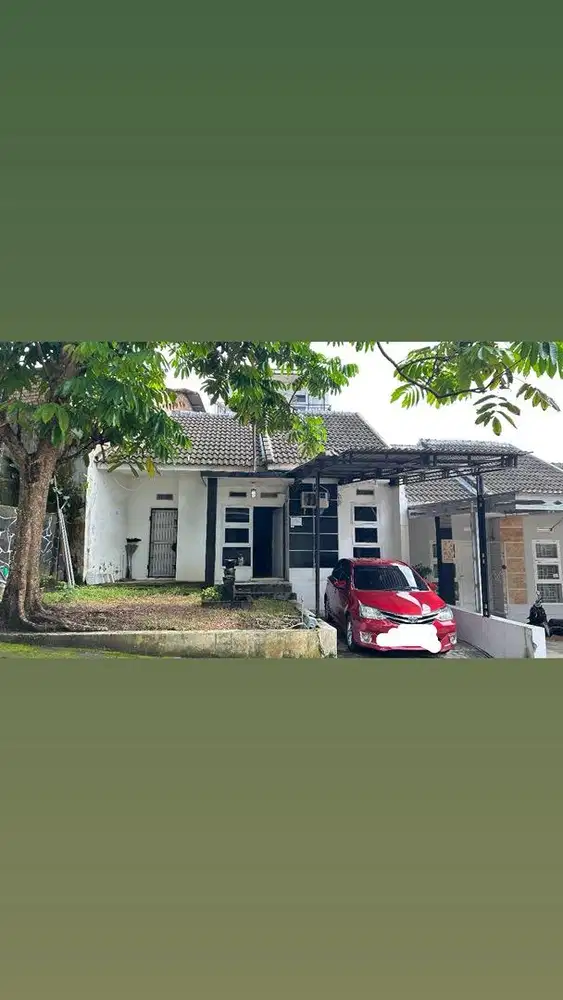Rumah disewakan didepan danau sipin