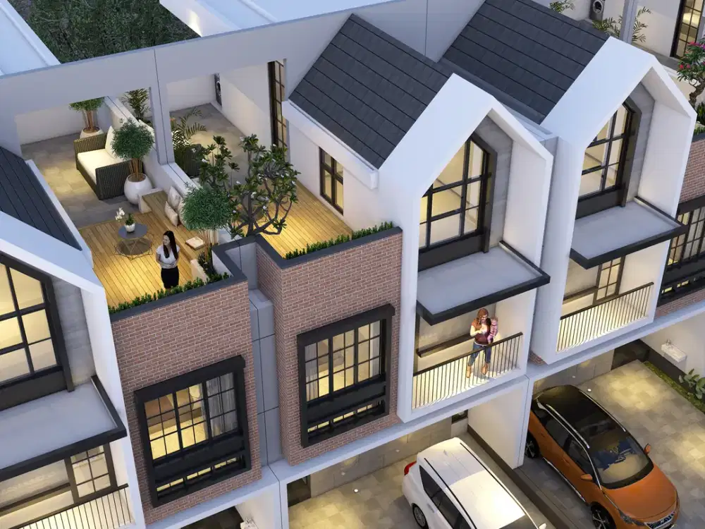 DISEWAKAN RUMAH PANTAI MENTARI CLUSTER HAMILTON