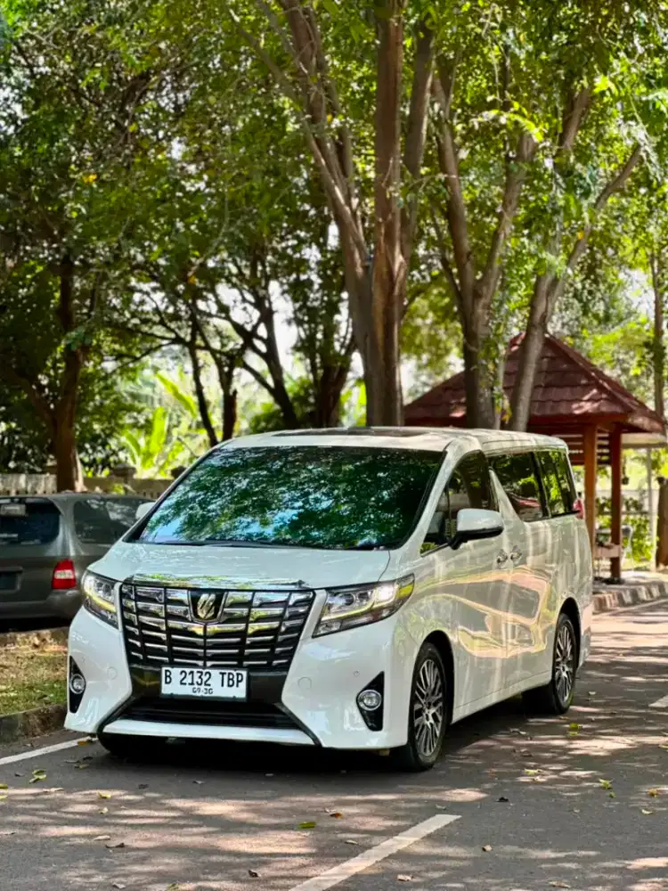 Alphard G ATPM 2015 LOW KM 80rb ASLI