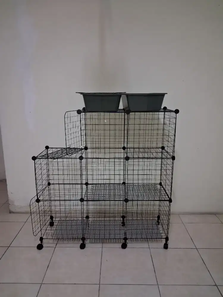 Kandang Kucing Bekas Murah Free Litter Box 2pcs